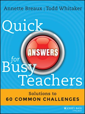 cover image of Quick Answers for Busy Teachers